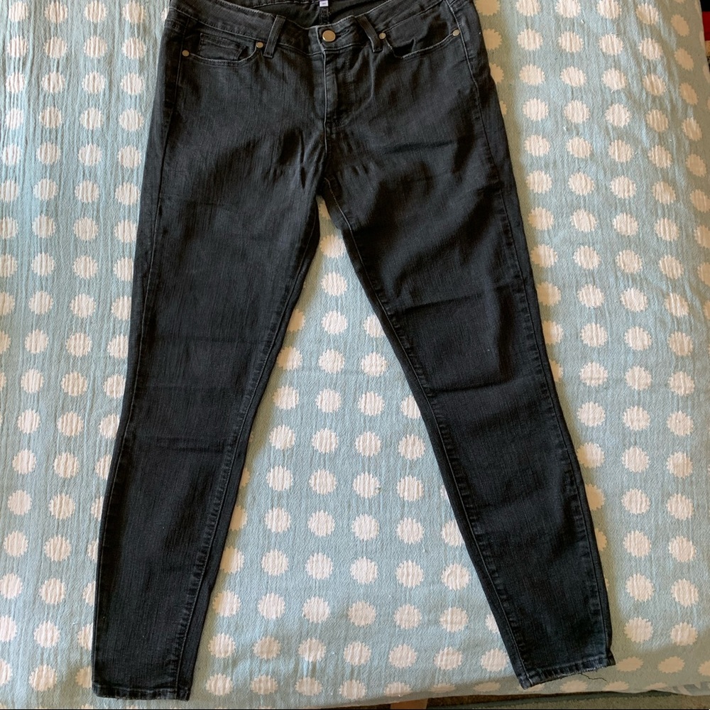 PAIGE 🖤 verdugo skinny ankle jeans vintage black